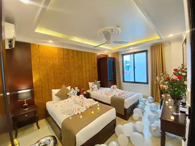 豪华双床间 — Nam Cường X Hotel